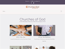 Tablet Screenshot of churchesofgod.info